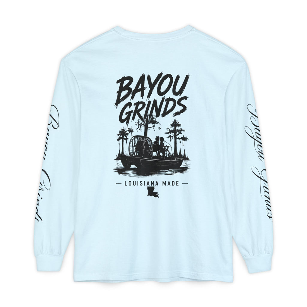 Unisex Garment-dyed Long Sleeve T-Shirt