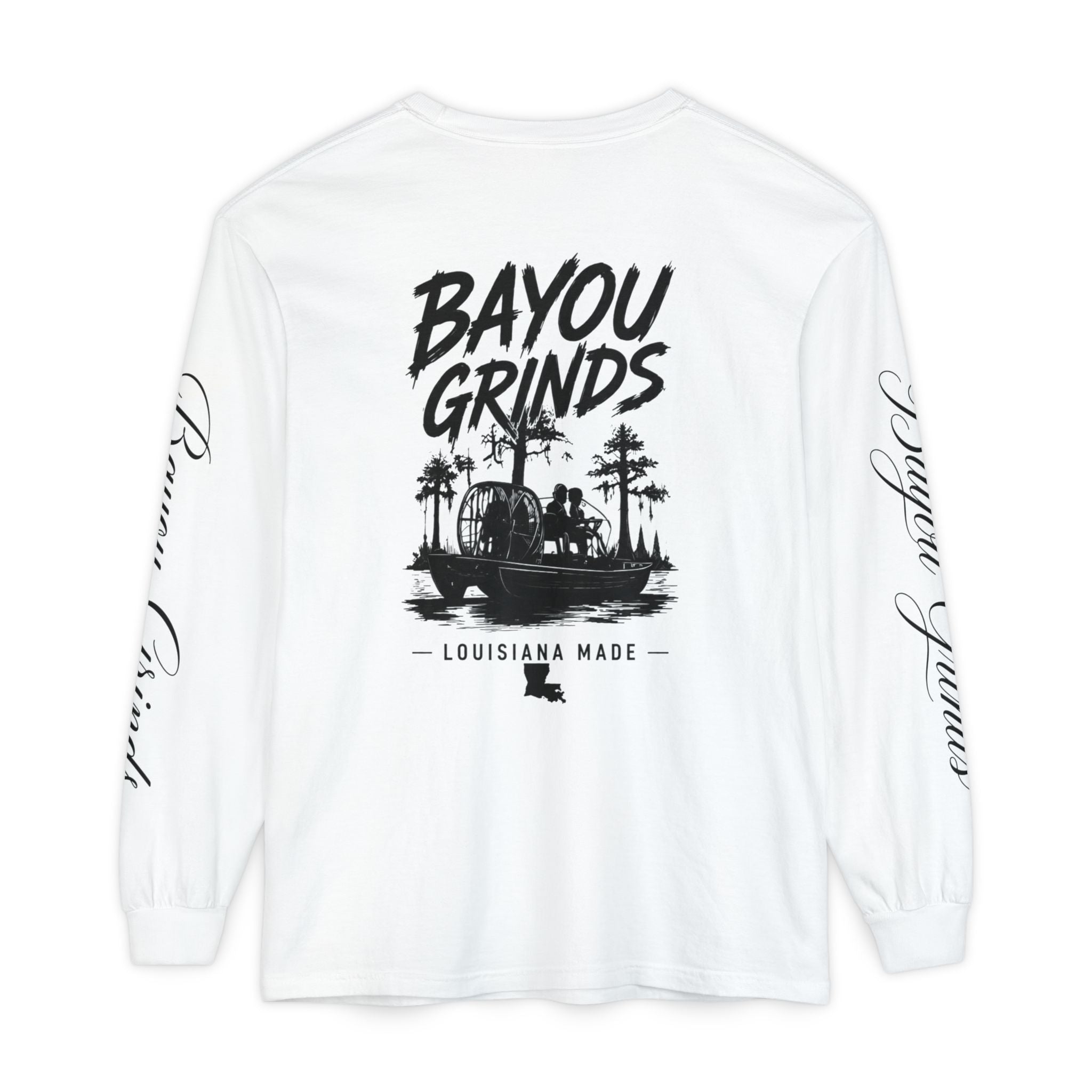 Unisex Garment-dyed Long Sleeve T-Shirt