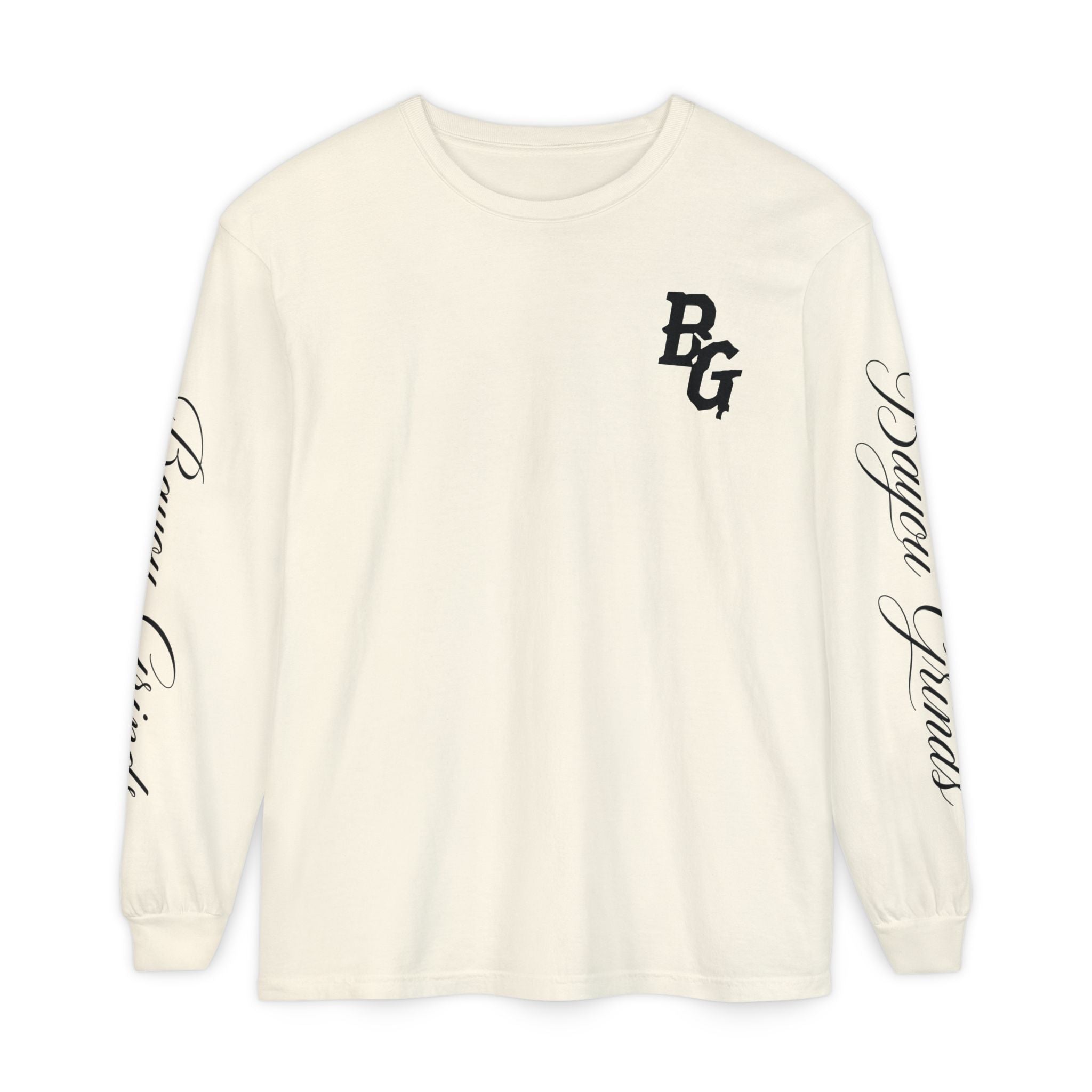 Unisex Garment-dyed Long Sleeve T-Shirt