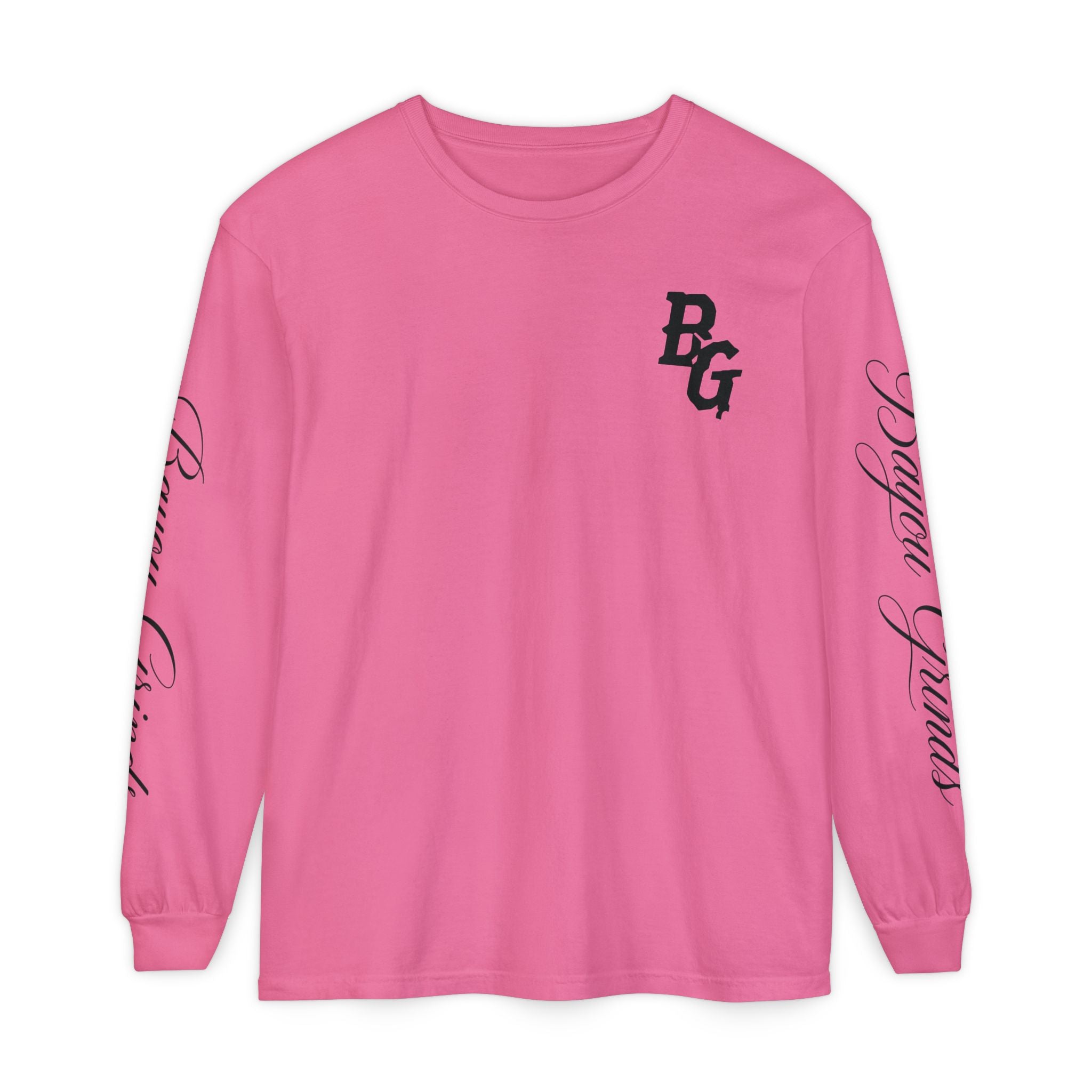 Unisex Garment-dyed Long Sleeve T-Shirt