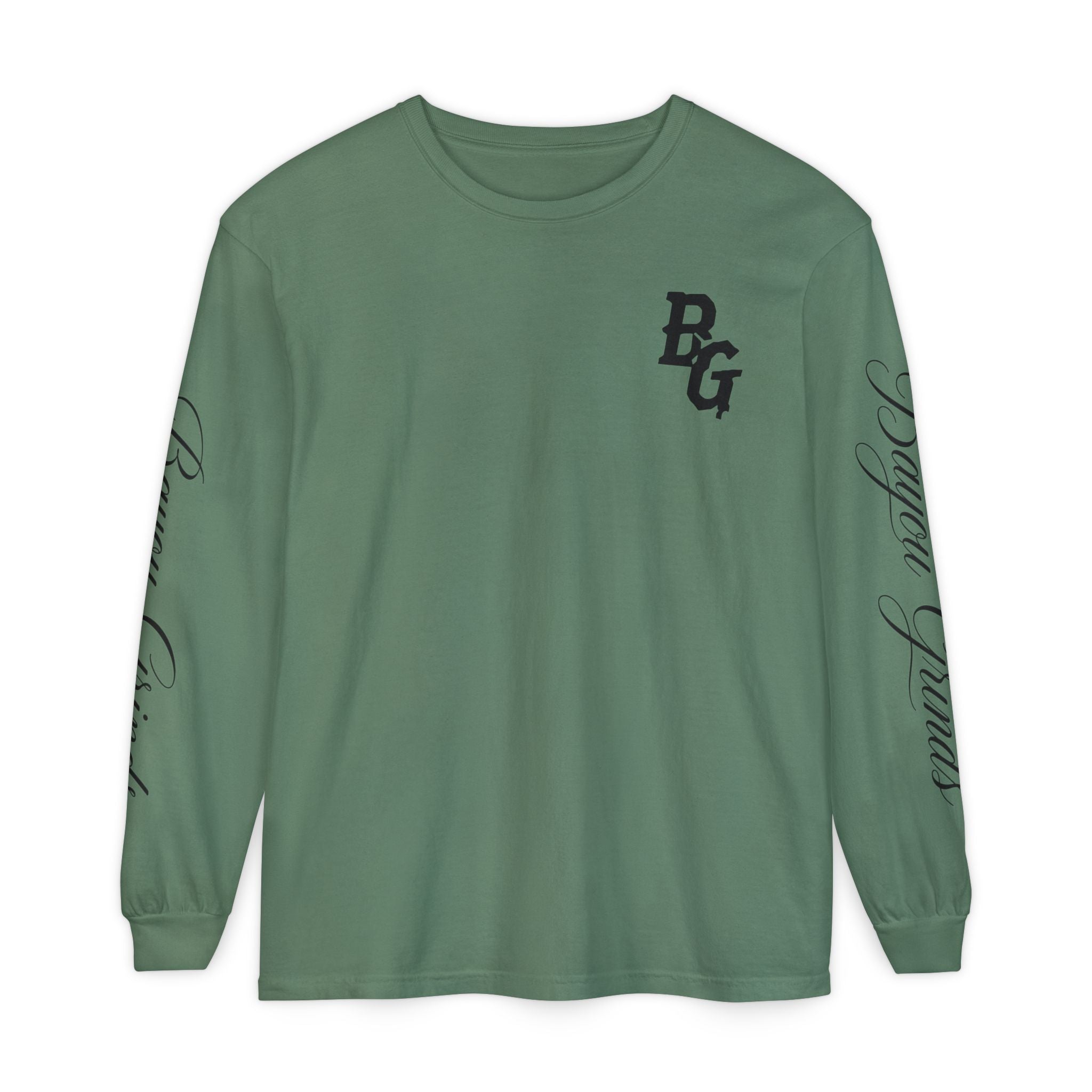 Unisex Garment-dyed Long Sleeve T-Shirt