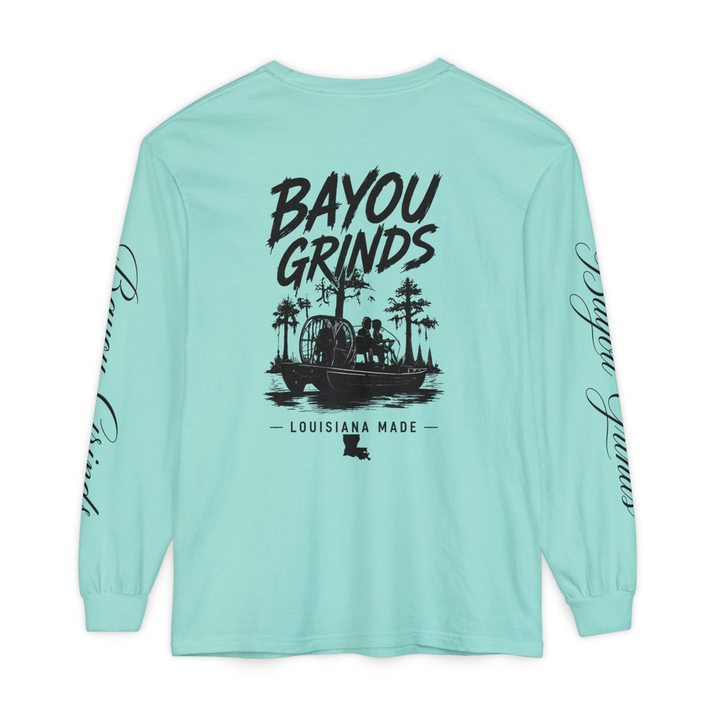 Unisex Garment-dyed Long Sleeve T-Shirt