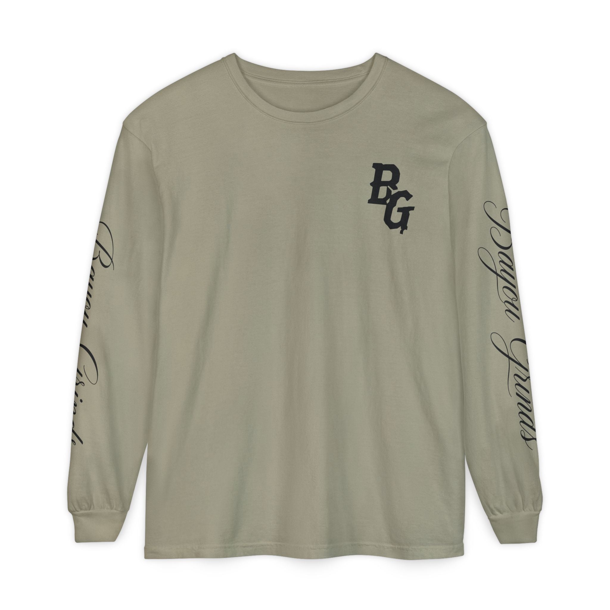 Unisex Garment-dyed Long Sleeve T-Shirt