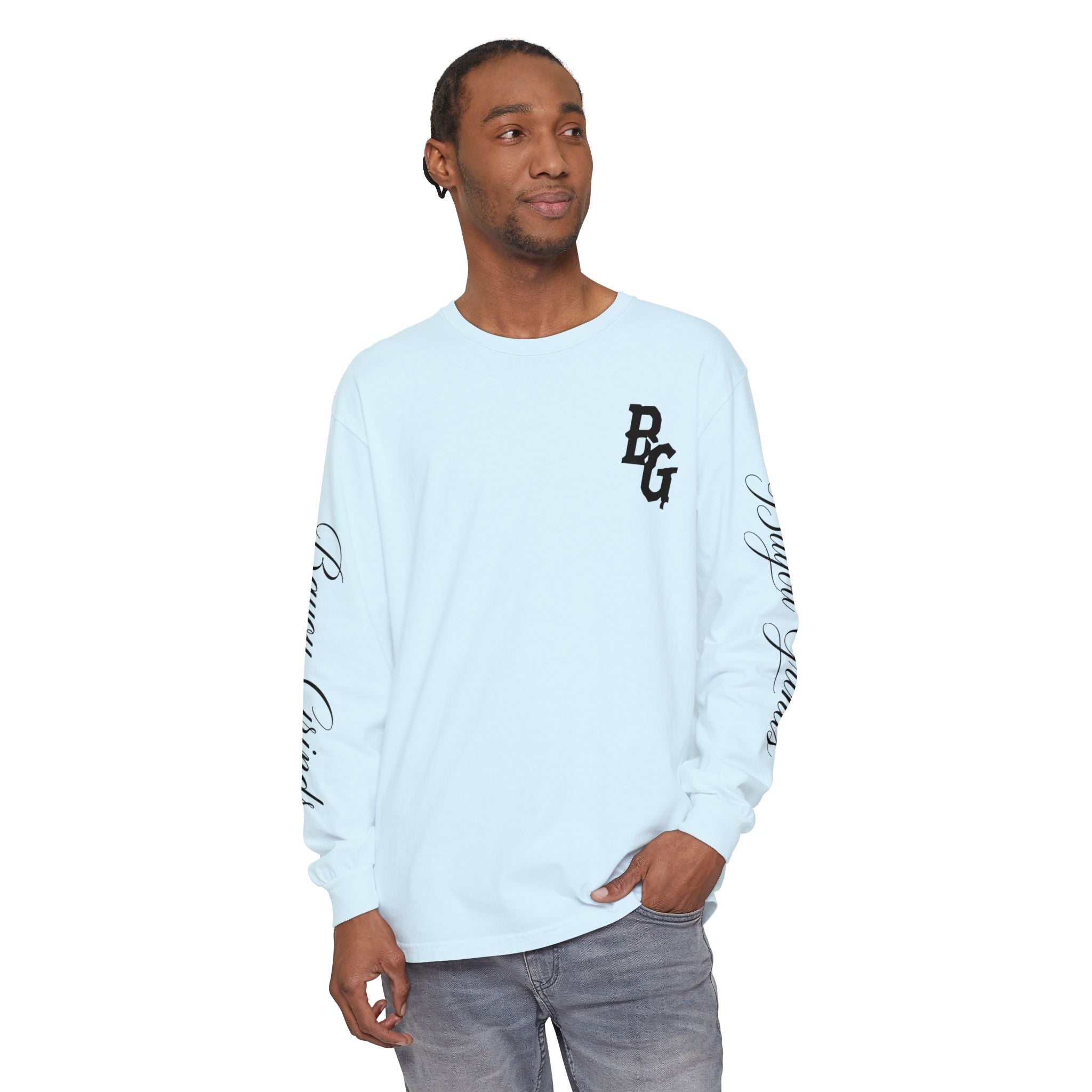 Unisex Garment-dyed Long Sleeve T-Shirt