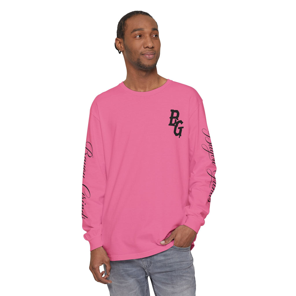 Unisex Garment-dyed Long Sleeve T-Shirt