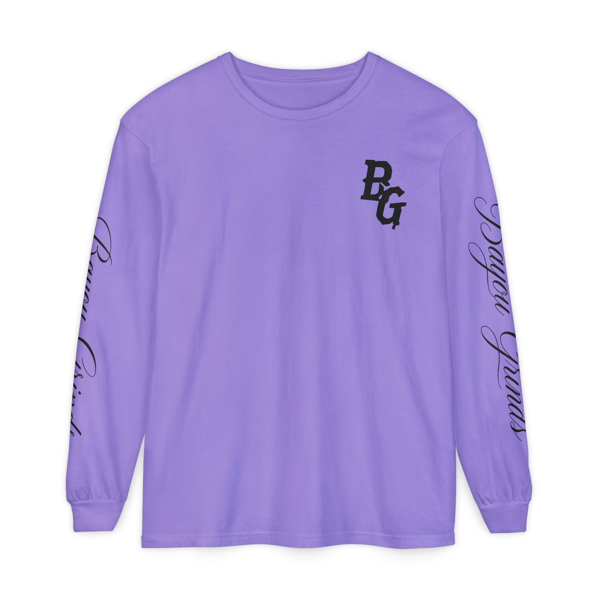 Unisex Garment-dyed Long Sleeve T-Shirt