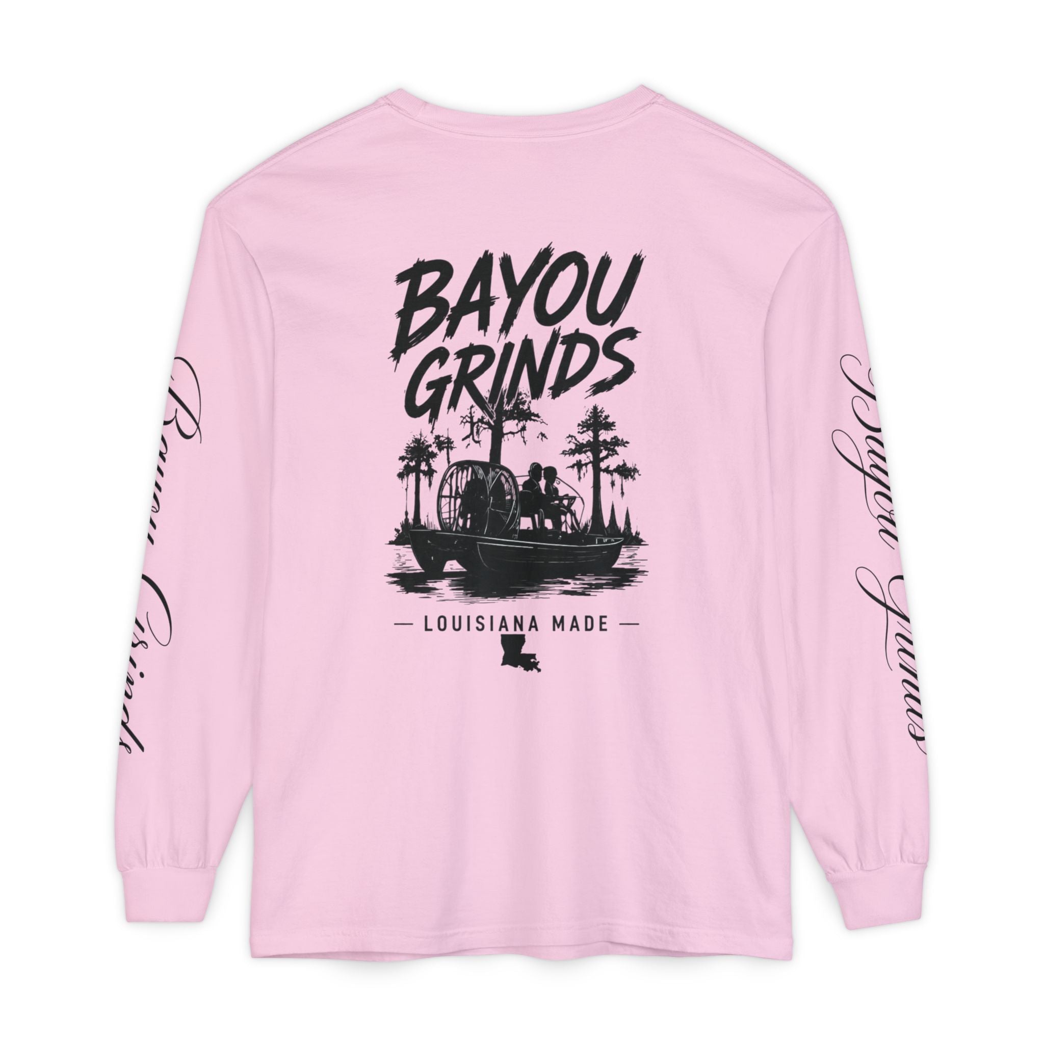 Unisex Garment-dyed Long Sleeve T-Shirt